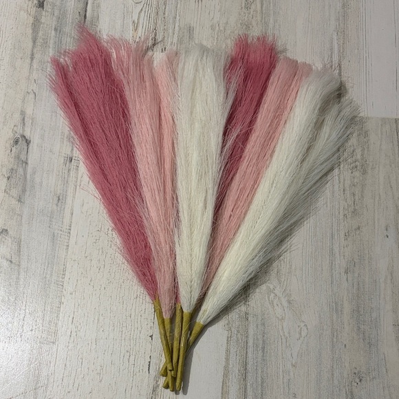Other - Pink and White Decorative Pampas Grass